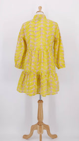 SPRING 2026 - Zen Ethic - Alba Dress Estel - Yellow - 2266