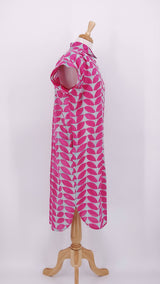 SPRING 2026 - Zen Ethic - Marguerite Dress Estel - Pink - 2267