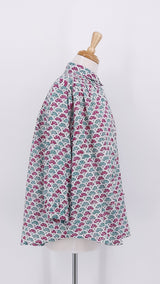 SPRING 2026 - Zen Ethic - Cerise Shirt Garrigue - Green Pink - 2261
