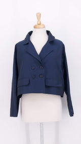SPRING 2026 - Les Filles D'Ailleurs - Jacket - Navy - 2298