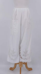 SPRING 2026 - Ewa i Walla - Ejrin Trousers - White - 2311