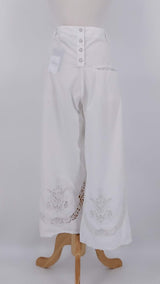 SPRING 2026 - Ewa i Walla - Ejrin Trousers - White - 2311
