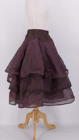 NEW SEASON - Ewa i Walla - Wendy Skirt - Raisin - 2314