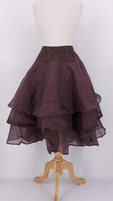 NEW SEASON - Ewa i Walla - Wendy Skirt - Raisin - 2314