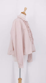NEW SEASON - Privatsachen - Bravequiet Blouse - Muschel - 2338