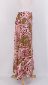 One Hundred Stars - A-Line Maxi Skirt - Angels Olive - 2328