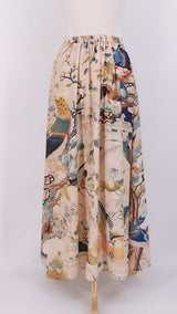 NEW SEASON - One Hundred Stars - A-Line Maxi Skirt - Hummingbird Nude - 2333