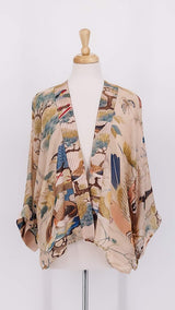 NEW SEASON - One Hundred Stars - Kimono - Hummingbird Nude - 2335