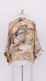 NEW SEASON - One Hundred Stars - Kimono - Hummingbird Nude - 2335