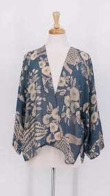 NEW SEASON - One Hundred Stars - Kimono - Rosa Blue - 2319
