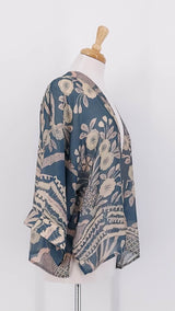 NEW SEASON - One Hundred Stars - Kimono - Rosa Blue - 2319