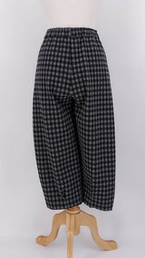 NEW SEASON - Mama b - Bianco JQ Trousers - Grigio Check - 2382