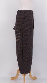 NEW SEASON - Mama b - Bimira Trousers - Notte Small Check - 2385