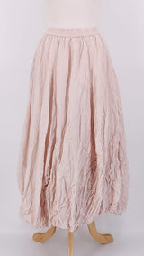 NEW SEASON - Privatsachen - Selbstwahr Crinkle Skirt - Muschel - 2408