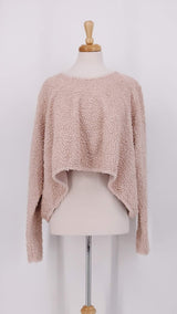 NEW SEASON - Privatsachen - Helga Teddy Jumper - Muschel - 2403