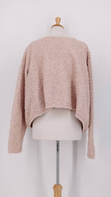 NEW SEASON - Privatsachen - Helga Teddy Jumper - Muschel - 2403
