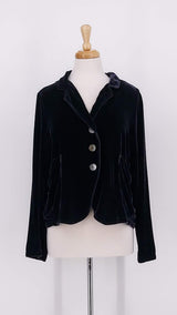 NEW SEASON - Grizas - Velvet Jacket - Slate - 2357
