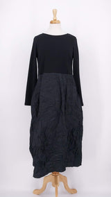 NEW SEASON - Mama b - Tima Dress in Nero - 2399