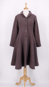NEW SEASON - Ewa i Walla - Majros Coat - Raisin - 2434