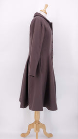 NEW SEASON - Ewa i Walla - Majros Coat - Raisin - 2434