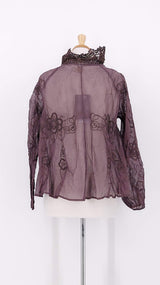 NEW SEASON - Ewa i Walla - Rosa Blouse - Raisin - 2431