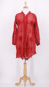 NEW SEASON - Ewa i Walla - Lova Tunic - Red - 2432