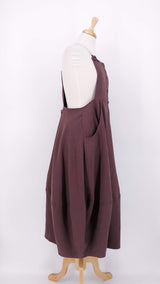 NEW SEASON - Ewa i Walla - Ekanta Dress - Raisin - 2436