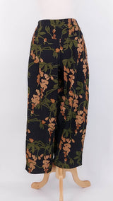 NEW SEASON - One Hundred Stars - Barrel Pants - Wisteria Black - 2422