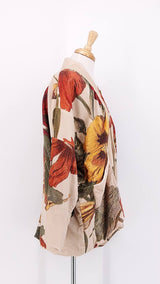NEW SEASON - One Hundred Stars - Velvet Pocket Jacket - Nasturtium Fawn - 2414