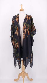 NEW SEASON - One Hundred Stars - Wool Throwover - Wisteria Black - 2421