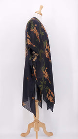 NEW SEASON - One Hundred Stars - Wool Throwover - Wisteria Black - 2421