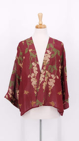 NEW SEASON - One Hundred Stars - Kimono - Wisteria Plum - 2425