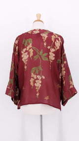 NEW SEASON - One Hundred Stars - Kimono - Wisteria Plum - 2425