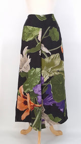 NEW SEASON - One Hundred Stars - Palazzo Pants - Nasturtium Black - 2463