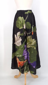 NEW SEASON - One Hundred Stars - Palazzo Pants - Nasturtium Black - 2463