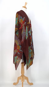 NEW SEASON - One Hundred Stars - Wool Throwover - Crane Brown - 2460