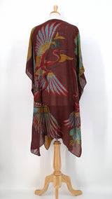 NEW SEASON - One Hundred Stars - Wool Throwover - Crane Brown - 2460