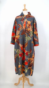 NEW SEASON - One Hundred Stars - Pocket Dress - Orchid Teal - 2458