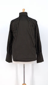 NEW SEASON - Les Filles D'Ailleurs - Blouse - Gold Stripes - 2468