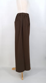 NEW SEASON - Les Filles D'Ailleurs - Trousers - Khaki Green - 2472