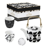 Graffiti Porcelain Tea Set in Gift Box