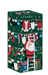 Christmas Friends Porcelain Stackable Tea Set Green