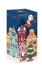 Christmas Friends Porcelain Stackable Tea Set Blue