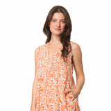 Zen Ethic - Amy Dress - Lily Orange - 1508