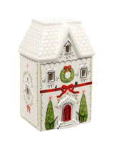 Garland House C - LED Light Up Ceramic House