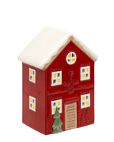 Conifer Cottage - LED Light Up Ceramic House