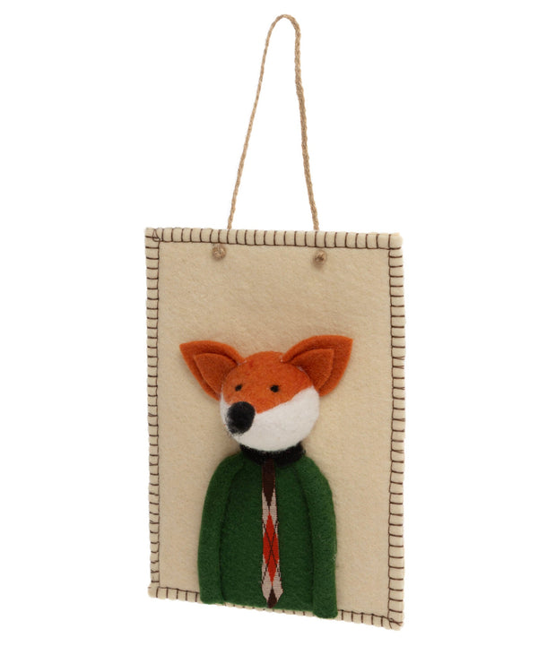 Felt Friends - Fergus Felt Wall Plaque