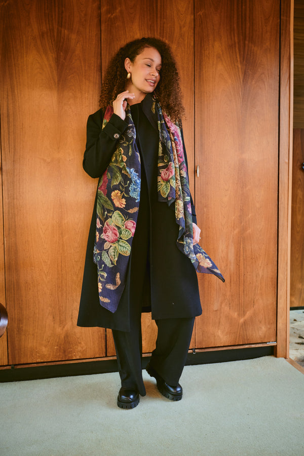 NEW SEASON - One Hundred Stars - Scarf - Primula Black - 2043