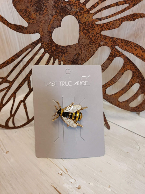 Last True Angel Honey Bee Brooch - LP577G