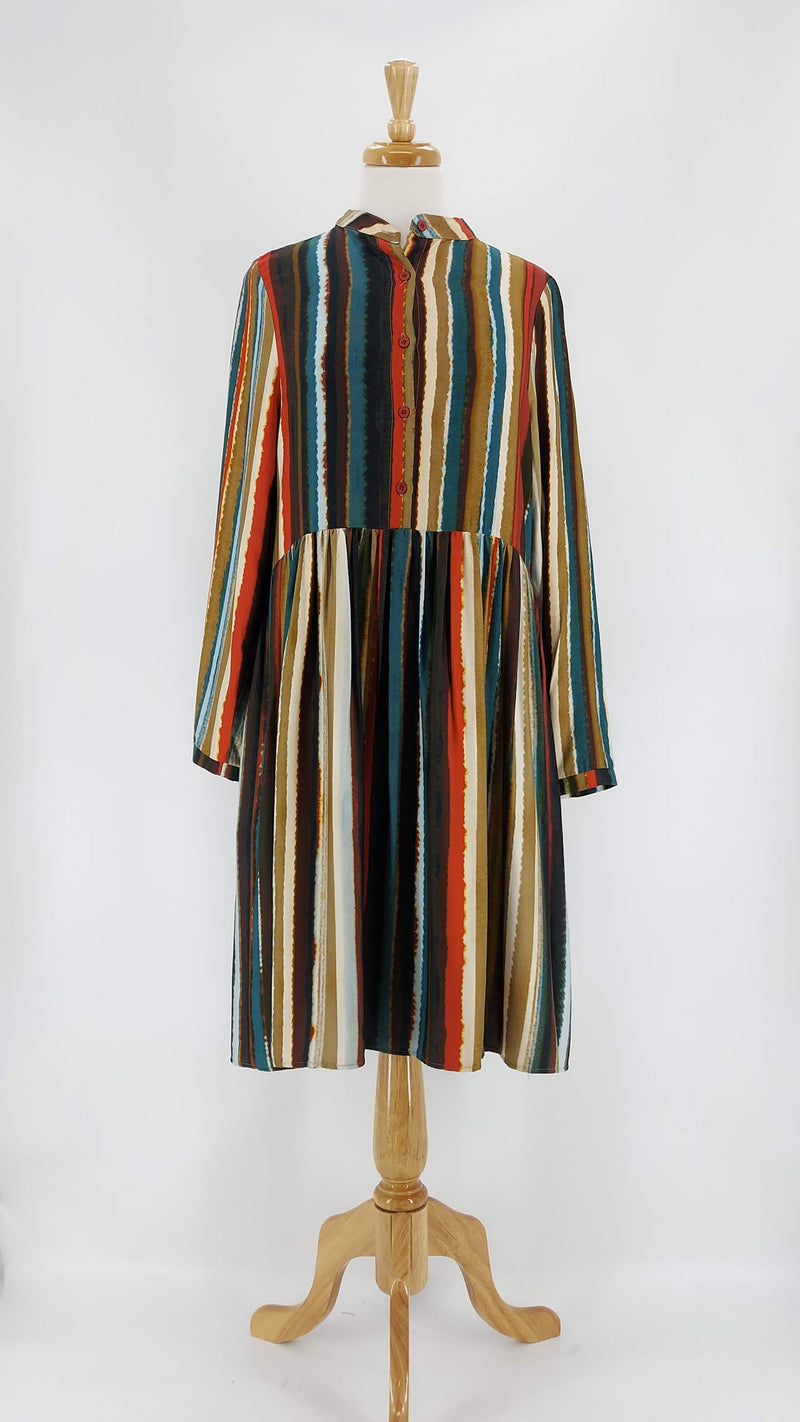 Humility - Solange Stripe Dress - 667